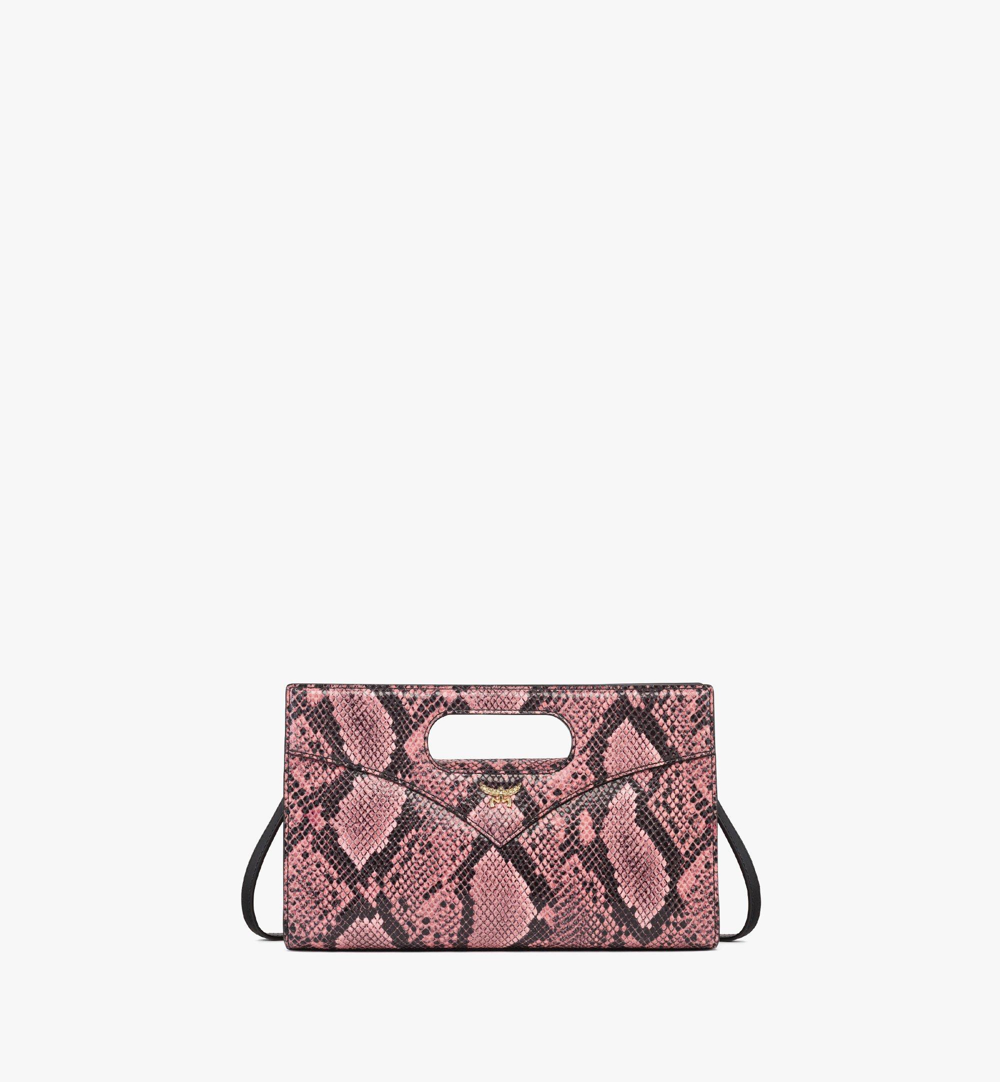 Sac fourre-tout Diamond avec couronne à imprimé python 1